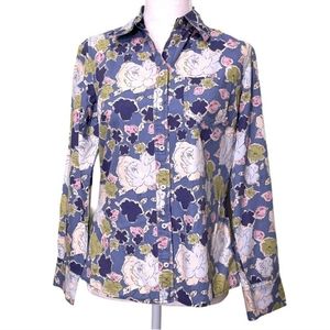 Boden Floral Button Up Shirt